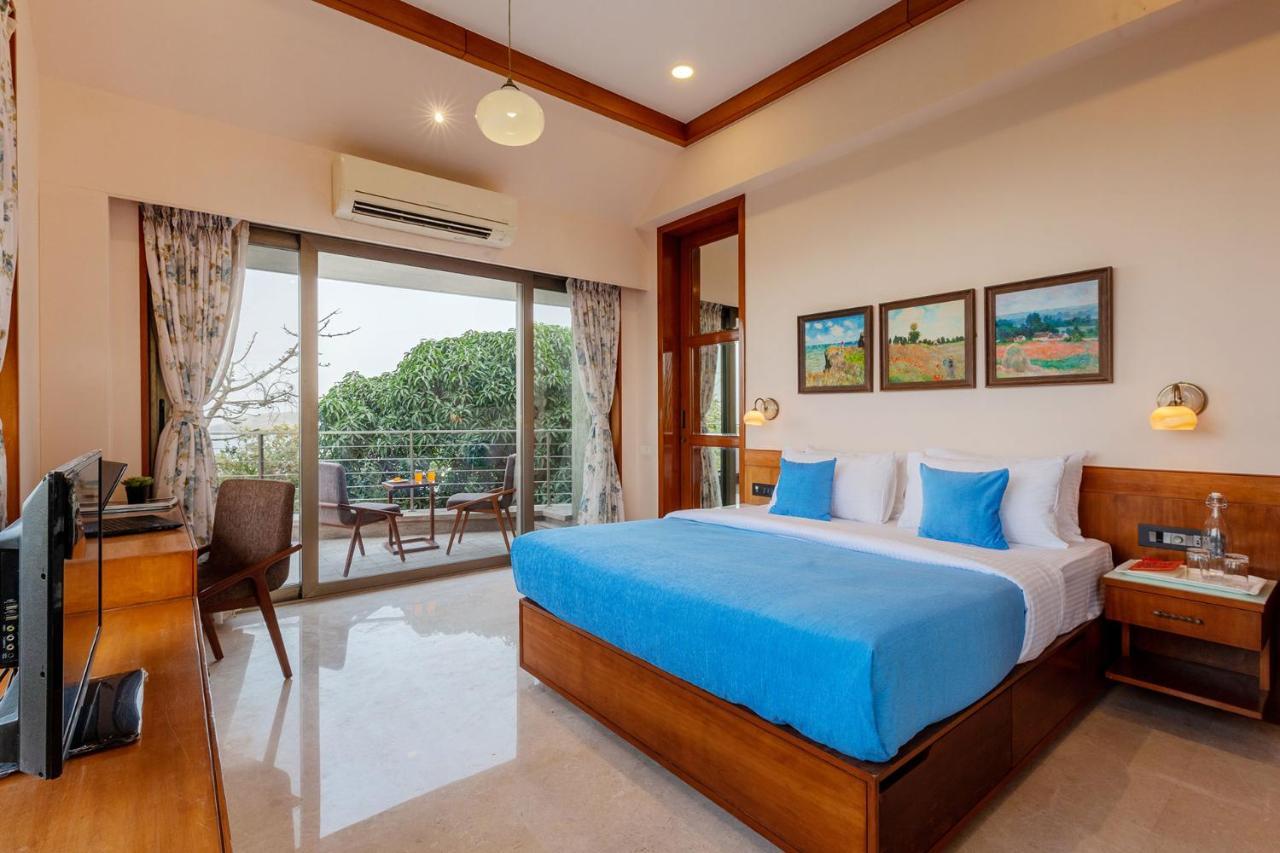 The Blue Horizon By Stayvista - Featuring A Beach-View Villa With A Swimming Pool, Indoor Games, And A Relaxing Balcony Alībāg Eksteriør bilde
